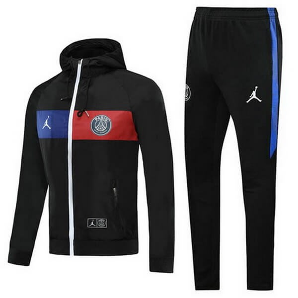 Rompevientos Paris Saint Germain JORDAN Conjunto Completo 2020-2021 Rojo Azul Negro